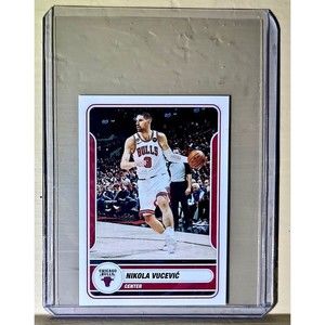 2023-24 Nikola Vučević Panini NBA Basketball #157 Sticker Chicago Bulls